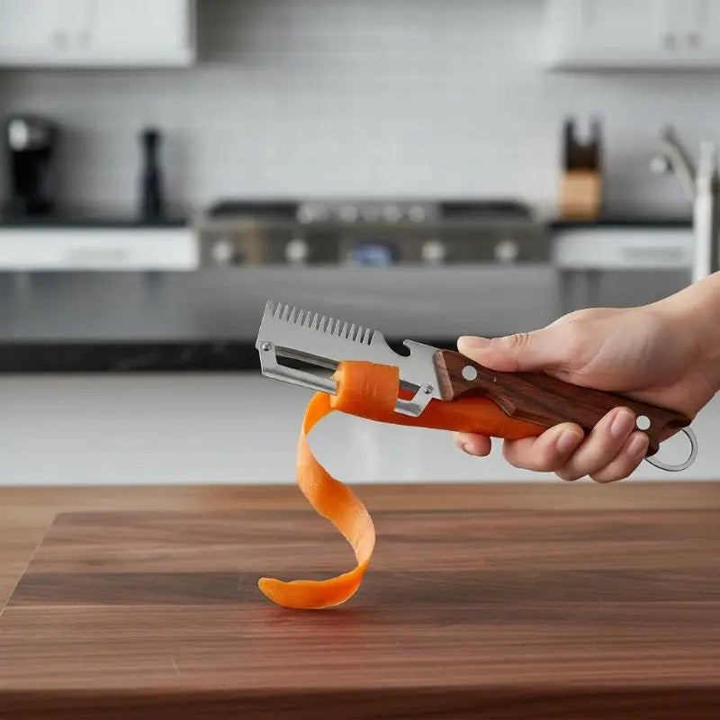 3-in-1 Vegetable Chopper & Slicer | Multi-Function Kitchen Cutter for Fast Food Prep