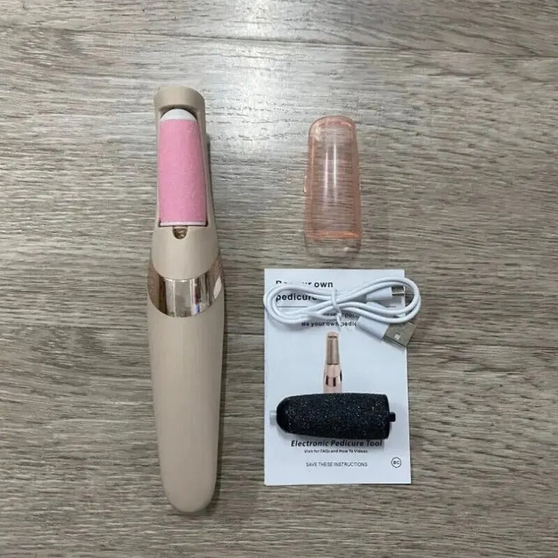 Flawless Pedi Electronic Pedicure Tool | Electric Foot Callus Remover for Smooth & Soft Feet