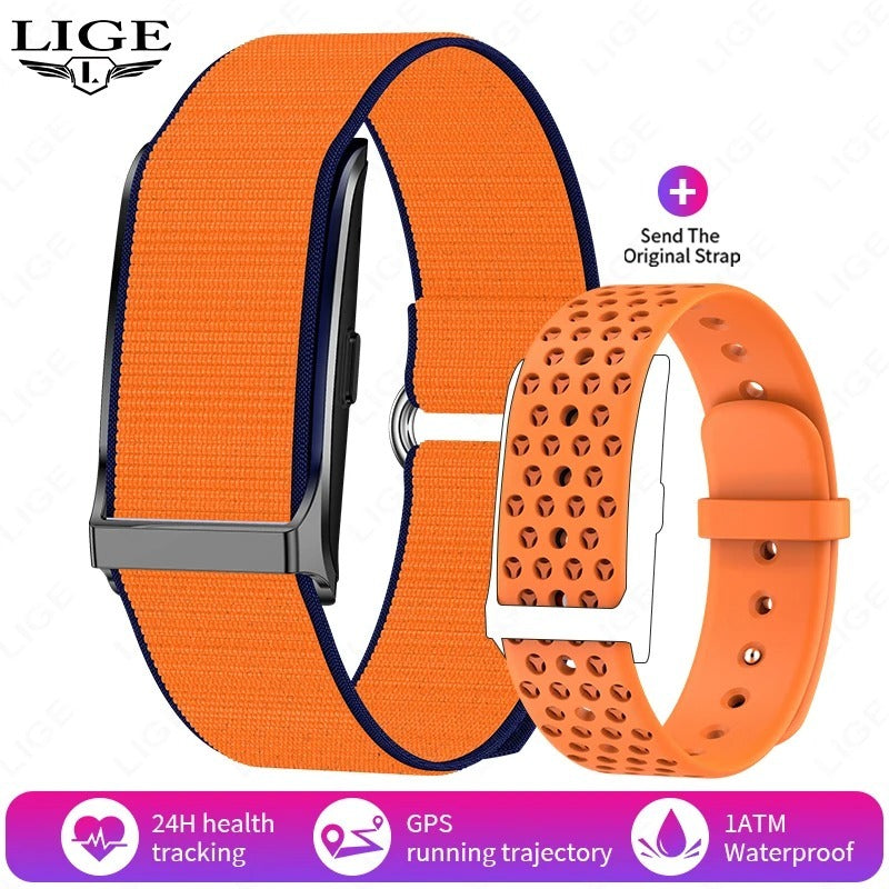 LIGE Smart Watch with Extra Straps – Stylish Fitness Tracker with Health Monitoring & GPS Sports Tracking
