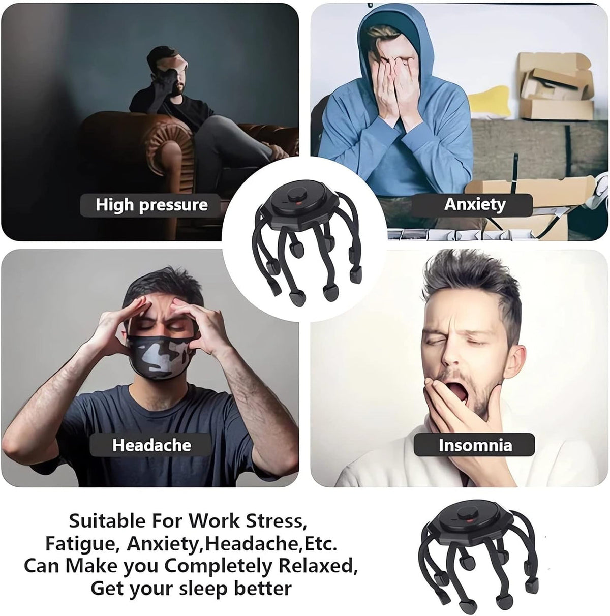 360° Ultra Head Massager